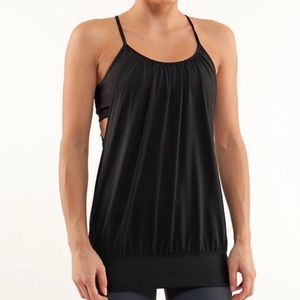 Lululemon sports bra with attached top